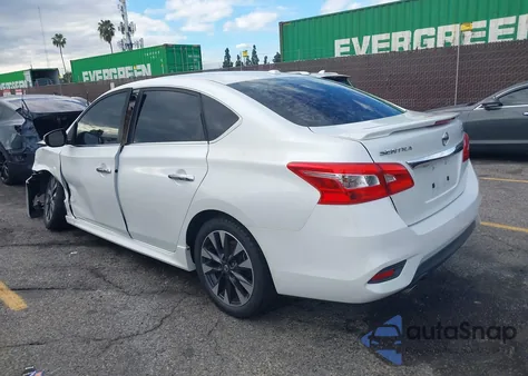 2018 Nissan Sentra Sr Turbo из США, поврежденный, VIN 3N1CB7AP7JY234772